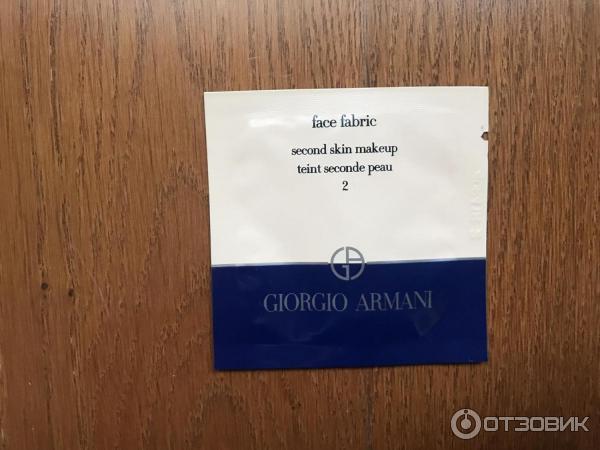 Тональный крем Giorgio Armani Face Fabric фото