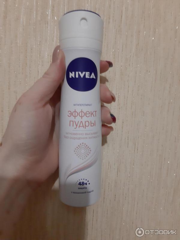 Дезодорант-антиперспирант Nivea Эффект пудры спрей фото