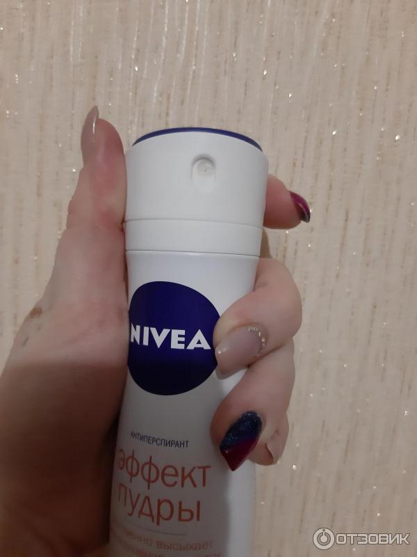 Дезодорант-антиперспирант Nivea Эффект пудры спрей фото