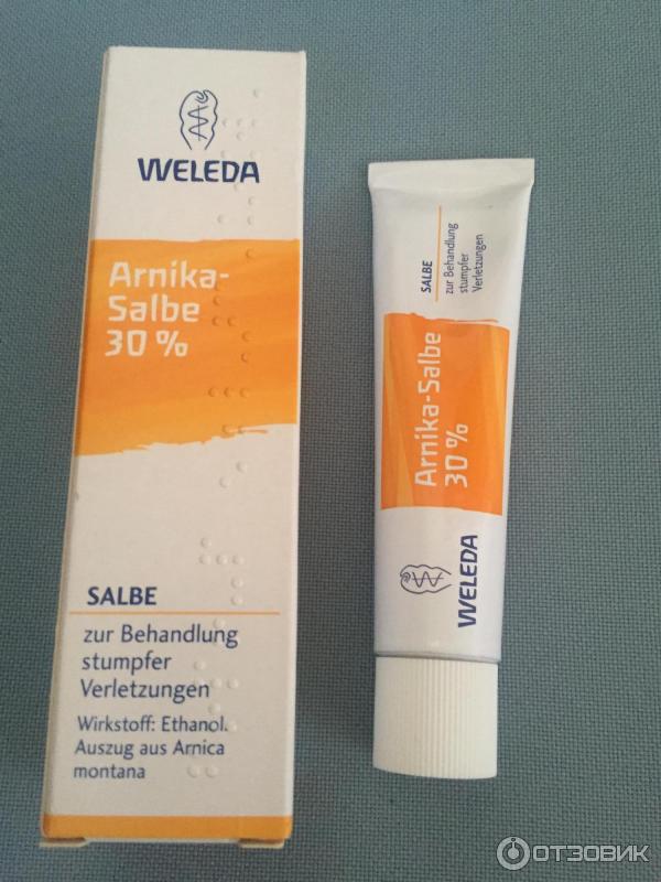 Мазь с арникой Weleda Arnika-Salbe 30% фото