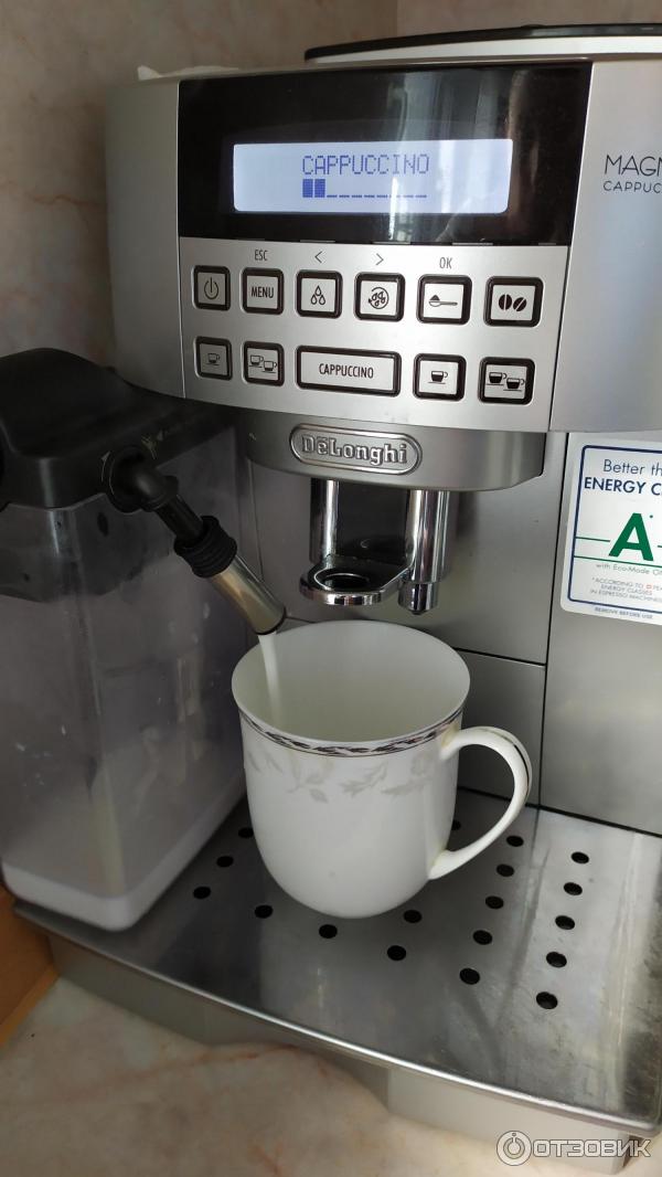 Отзыв о Кофемашина DeLonghi Magnifica S Cappuccino | Эта пенка мне ...