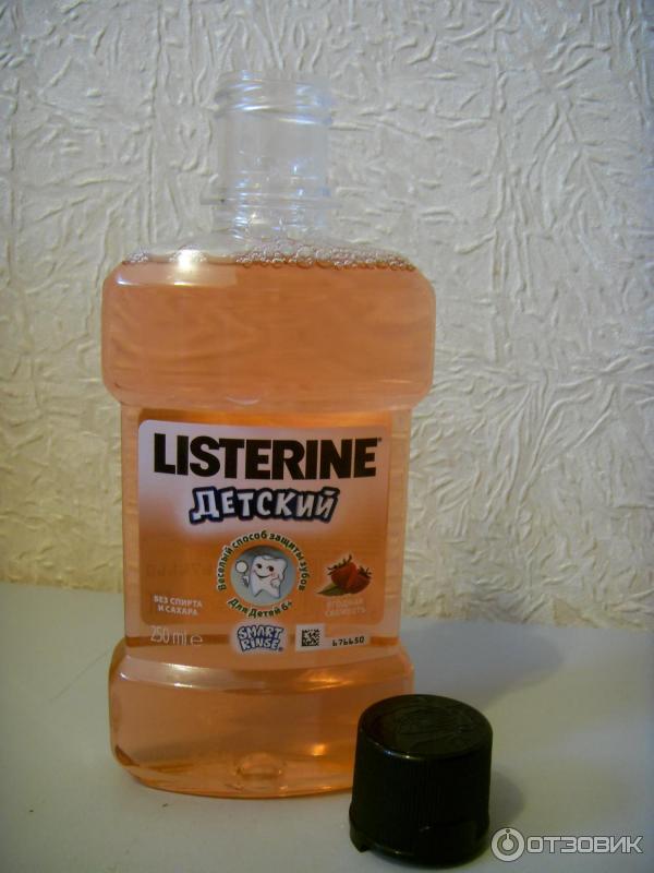 Ополаскиватель для полости рта Listerine Детский фото