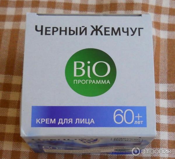 Крем для лица Черный жемчуг Bio программа 60+ Питательный фото