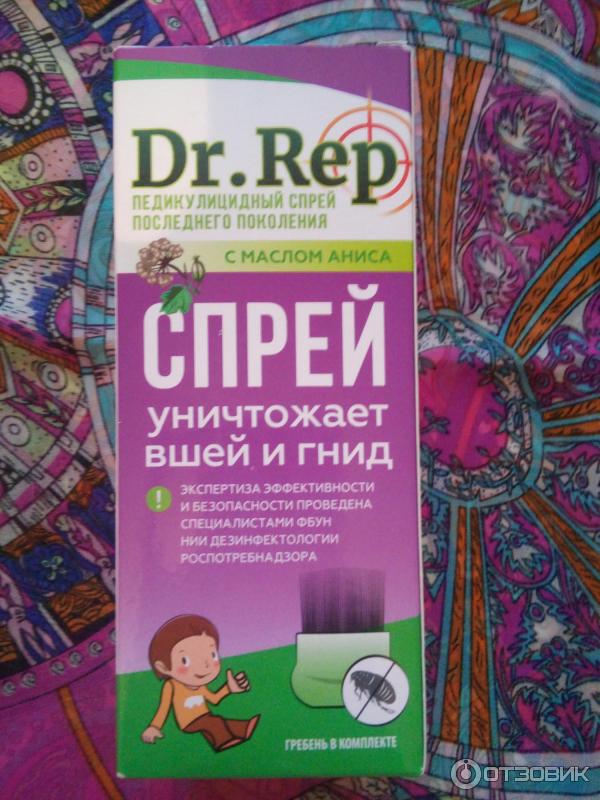 Спрей от педикулеза Dr. Rep фото