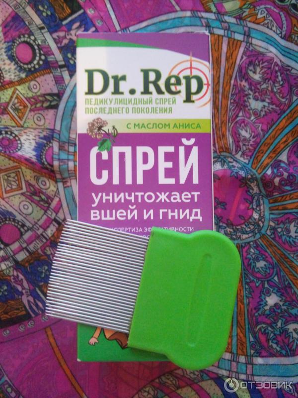 Спрей от педикулеза Dr. Rep фото