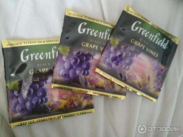 Чай черный Greenfield Grape Vines фото