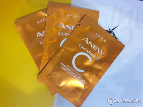 Сыворотка с витамином C Avon Anew Максимальное сияние фото