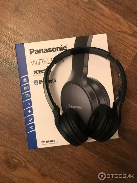 Беспроводные наушники panasonic RP-HF410B фото