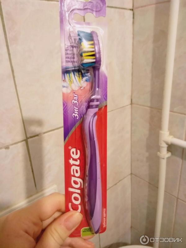 Зубная щетка Colgate ЗигЗаг фото