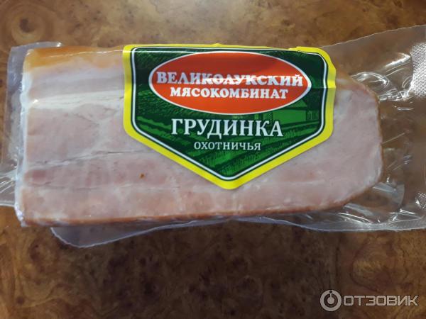 Грудинка Великолукский мясокомбинат Охотничья фото