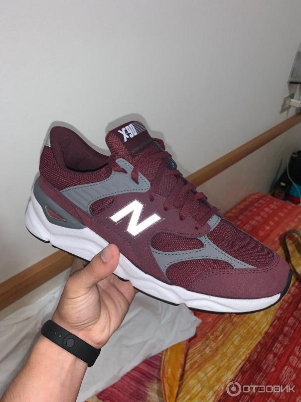 New balance x90 bordeaux shop