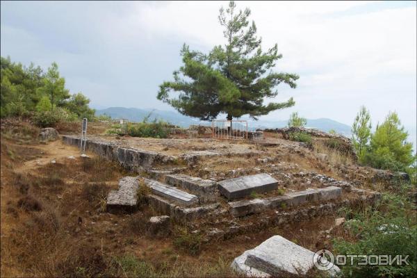 Сиедра Syedra старый город Юго-восточный храм (Southeastern temple)