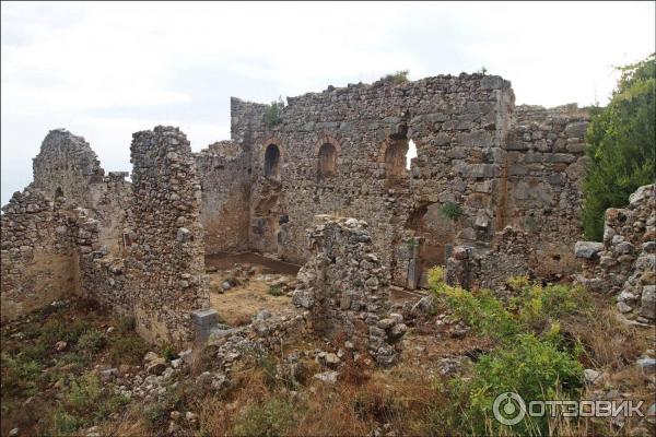 Сиедра Syedra старый город бани (Grand bathhouse) или комплекс римских терм