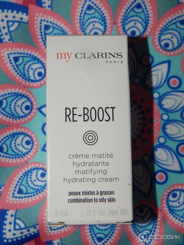 Матирующий крем для молодой кожи My Clarins Re-boost фото