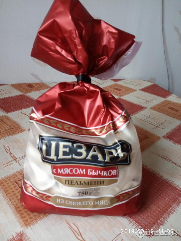 Отзыв о Пельмени Цезарь "С мясом бычков" | Отличные пельмени,и правда ...