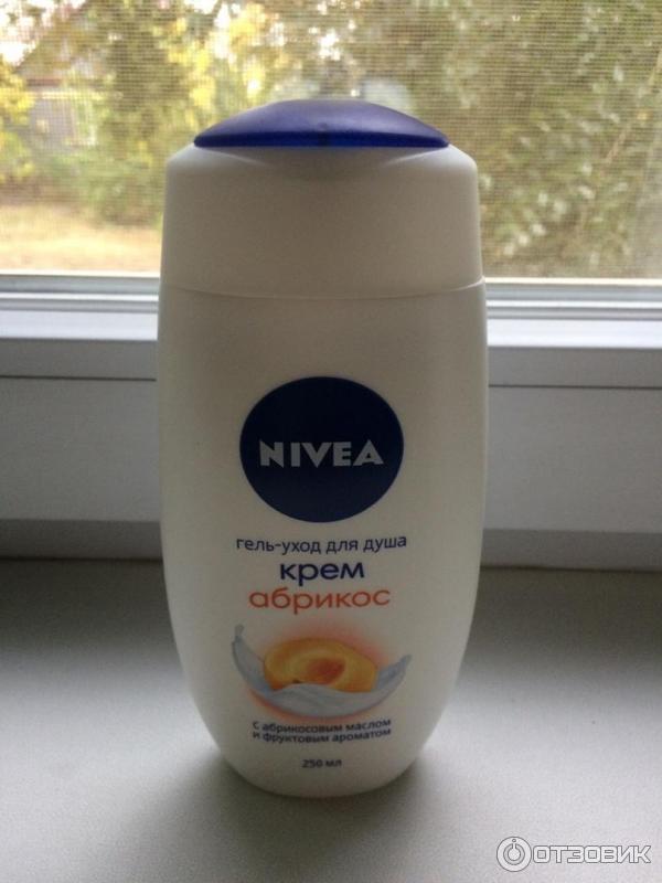 Гель-крем для душа Nivea Крем абрикос фото