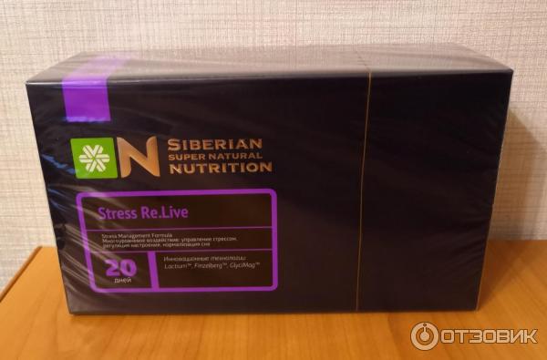 Stress Re Live Siberian Super Natural Nutrition 20   2    3         - Siberian Wellness   