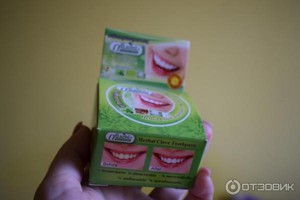 Твердая зубная паста Herbal Clove Toothpaste фото