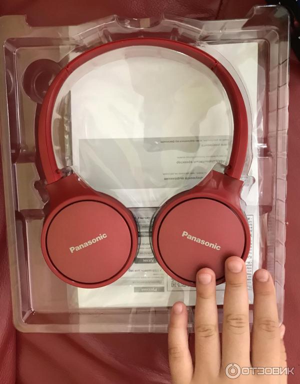Беспроводные наушники panasonic RP-HF410B фото