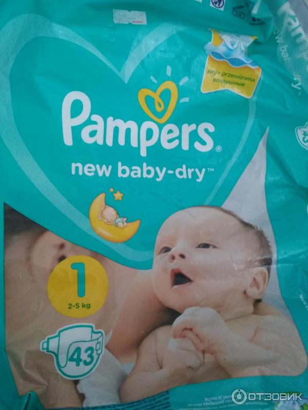 Подгузники Pampers New Baby-Dry фото