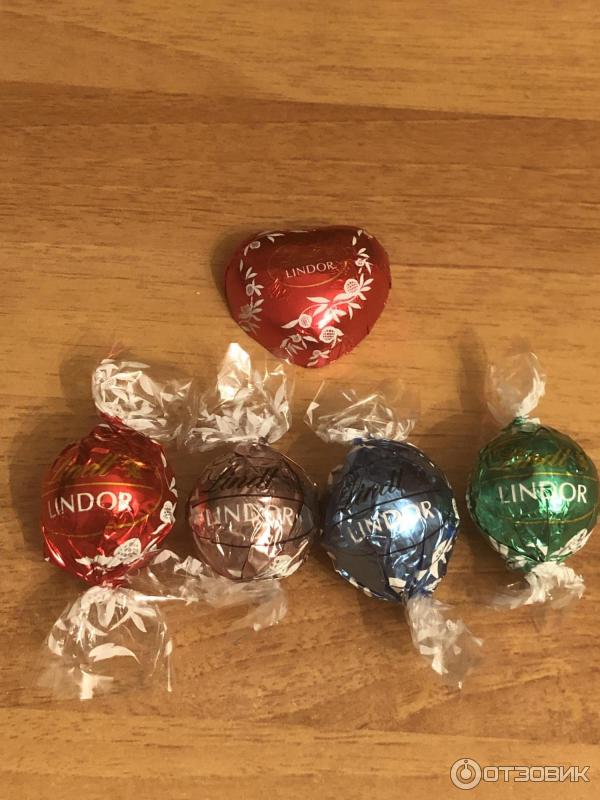 Шоколадные конфеты Lindt фото