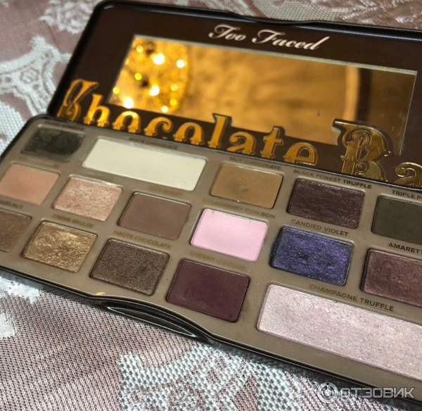 Палетка теней Too Faced Chocolate Bar фото