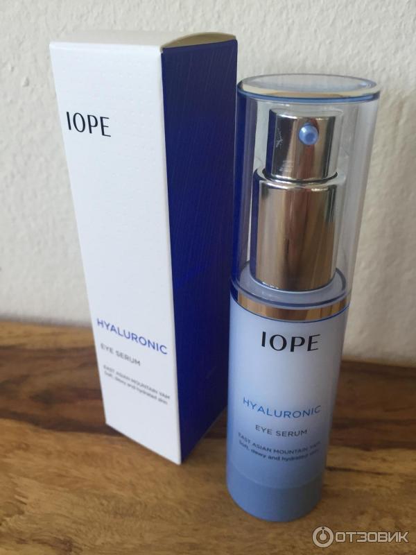 Сыворотка для кожи вокруг глаз IOPE Hyaluronic Eye Serum фото