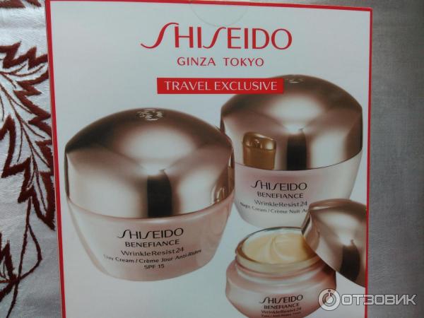 Дневной крем Shiseido Benefiance Wrinkleresist 24 фото