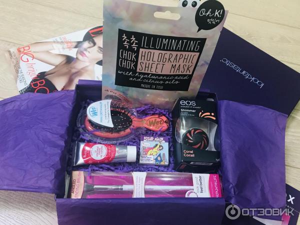 Наполнение Beauty box October 2019