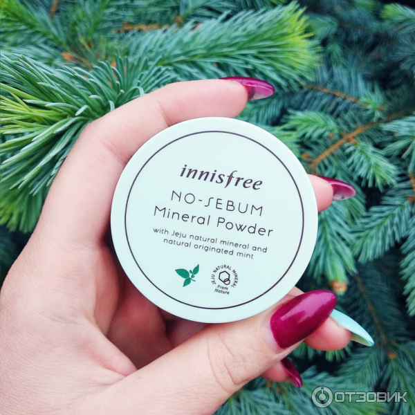 Пудра рассыпчатая Innisfree No sebum mineral Powder фото