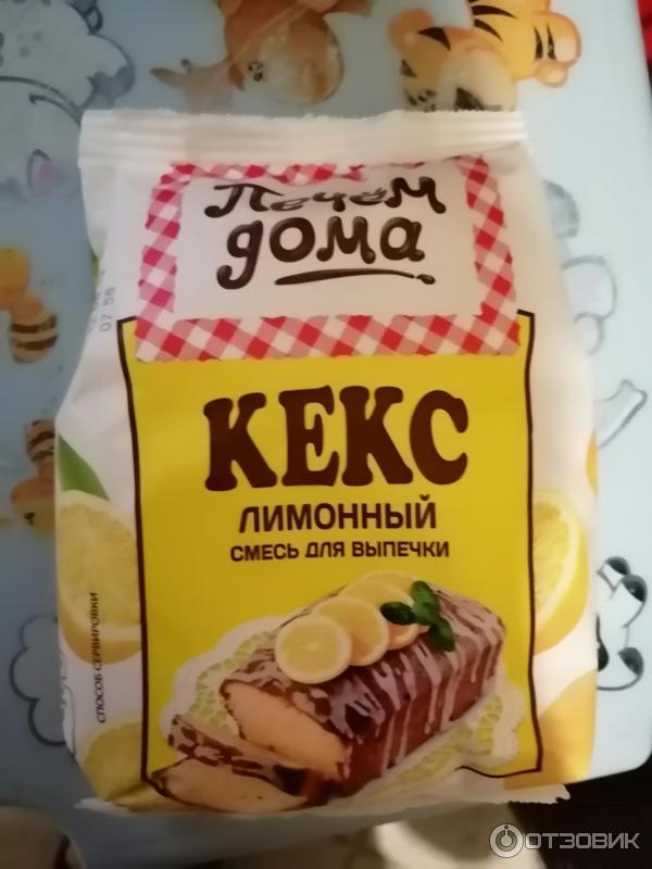 Смесь для выпечки Печем дома Кекс лимонный фото