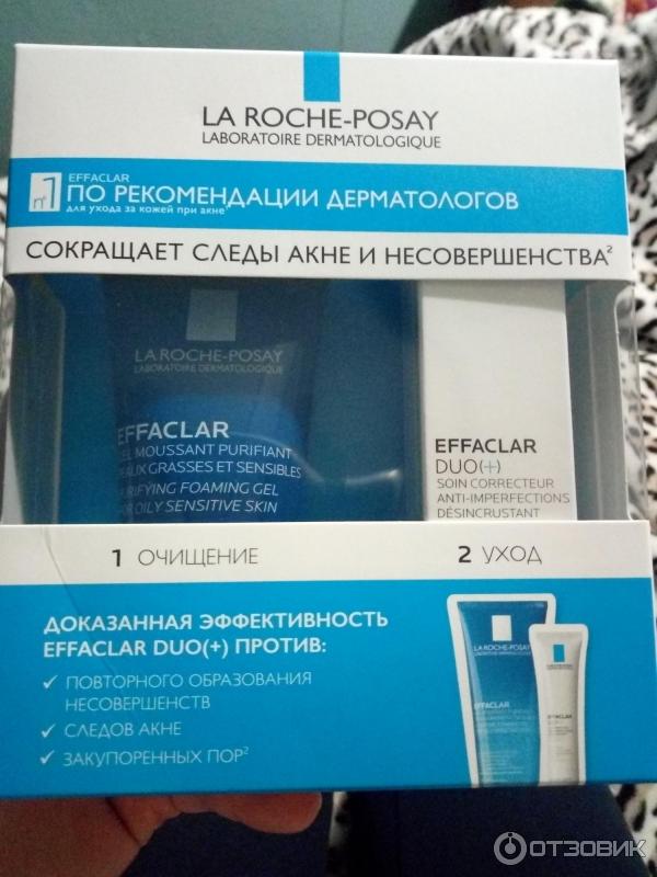 Очищающий гель для умывания La Roche-Posay Effaclar для жирной и чувствительной кожи фото