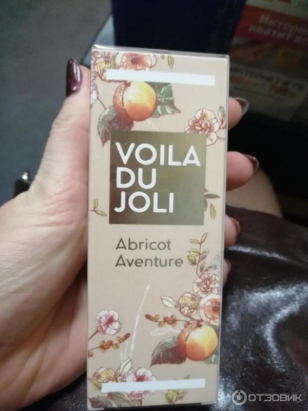 Voila du joli. Voila du Joli духи abricot. Духи abricot voila du Joli aventure. Парфюмерная вода вуаля дю Жоли. Voila du Joli духи летуаль.