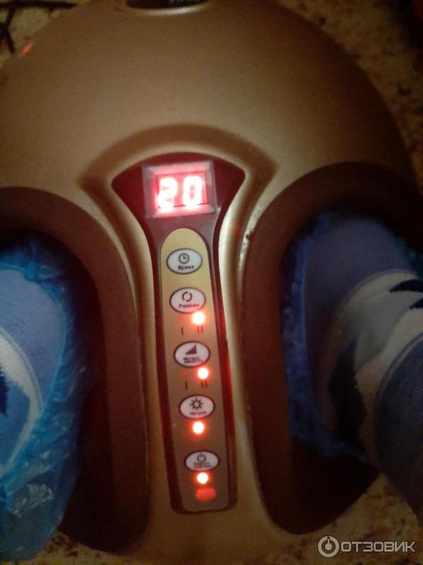 Массажер для ног Shiatsu foot massager with heat фото