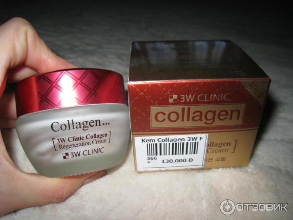 Крем для лица 3W Clinik Collagen Regeneration Cream фото