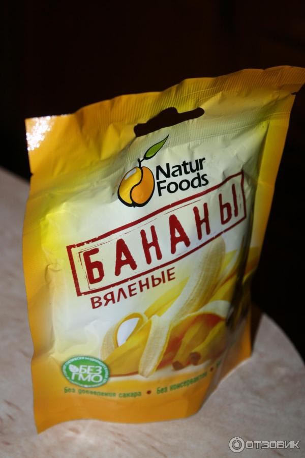 Бананы вяленые Natur Foods фото