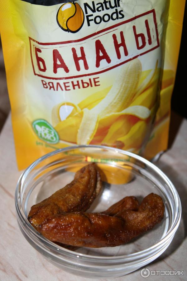 Бананы вяленые Natur Foods фото