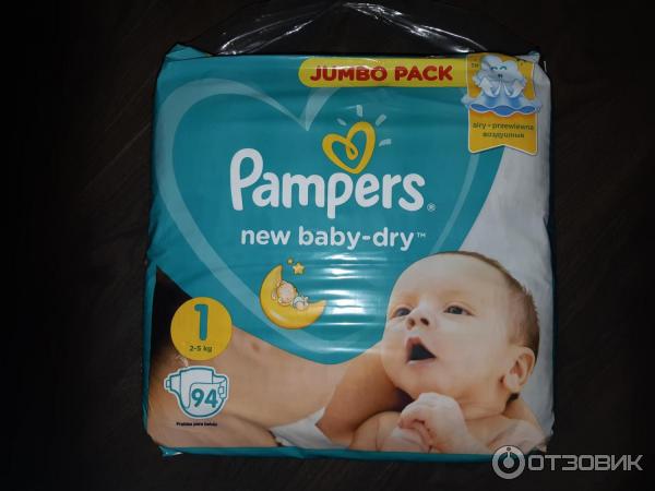 Подгузники Pampers New Baby-Dry фото