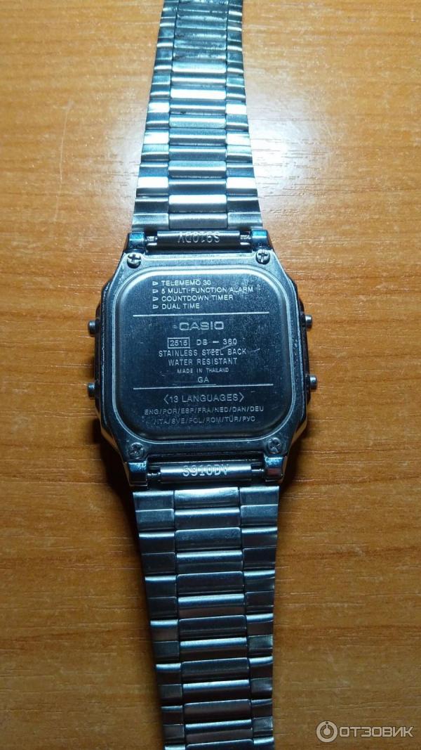 Наручные часы Casio DB-360-1А фото