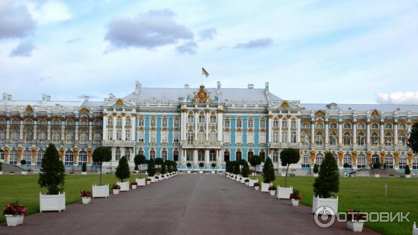 Екатерининский парк в городе Пушкин (Россия, Санкт-Петербург) фото