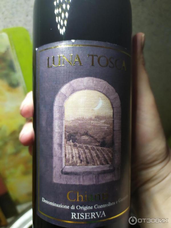 Вино сухое красное Chianti Luna Tosca фото