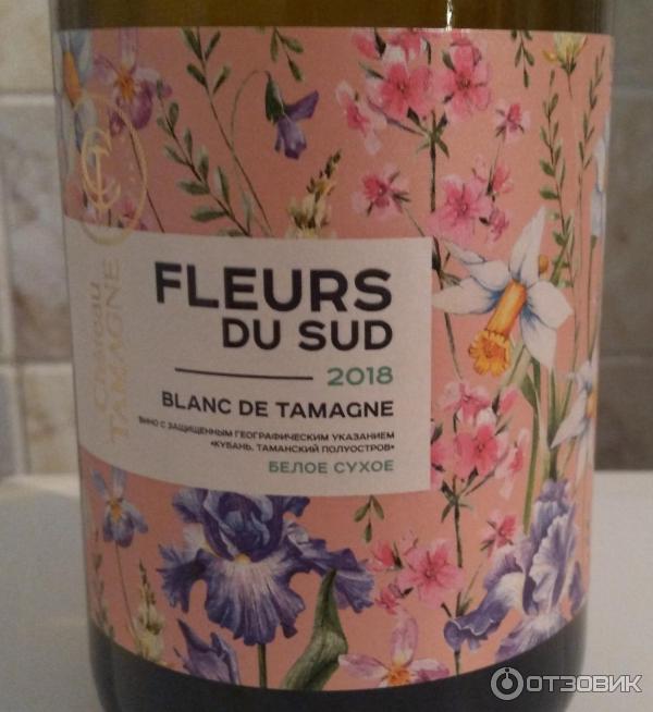 Вино сухое белое Chateau Tamagne Fleurs Du Sud Blank de Tamagne фото