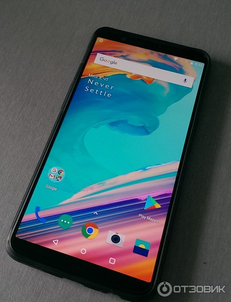 OnePlus 5T, только из коробочки.