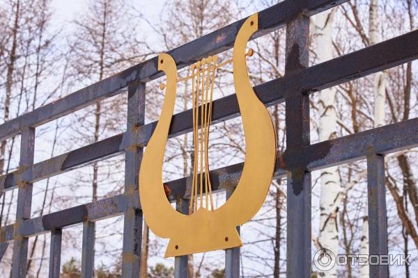 Лиры на заборе музыкального училища