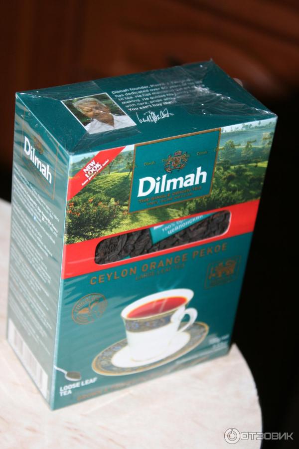 Чай Dilmah крупнолистовой фото