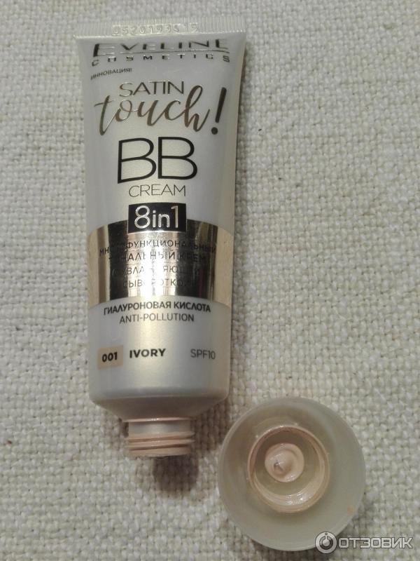 Bb средство. Eveline Satin Touch BB Cream - тональный крем 8в1 тон 001 Ivory 30 мл. Эвелин тональный крем ВВ 8 В 1. Тональный Эвелин BB 8в1 002. Эвелин ББ крем 8 в 1 001.