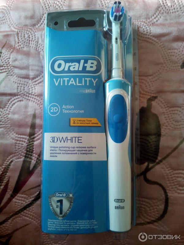 Электрическая зубная щетка Oral-B Vitality фото