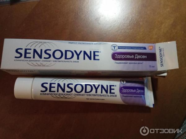 Зубная паста Sensodyne Здоровье десен фото