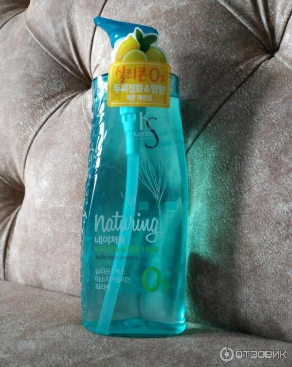 Шампунь для волос Kerasys Naturing Refreshing Shampoo фото