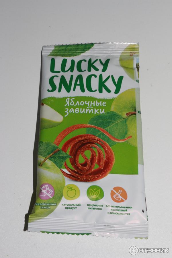 Яблочные завитки Lucky Snacky фото